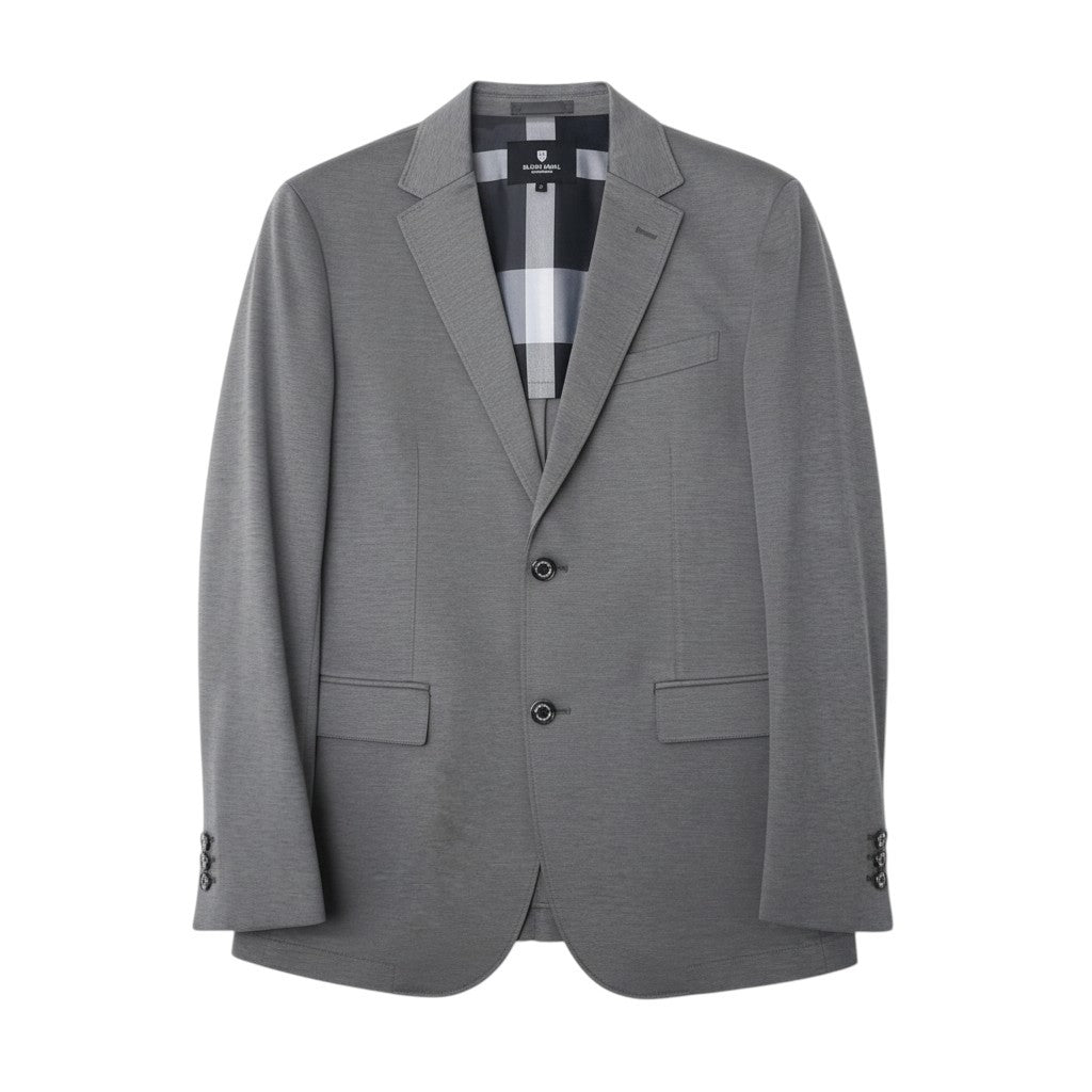 88i15 BLACK LABEL CRESTBRIDGE ブラックレーベル クレストブリッジ テーラードジャケット ブレザー アウター 半裏 Mサイズ グレー メンズ 男性用u02t