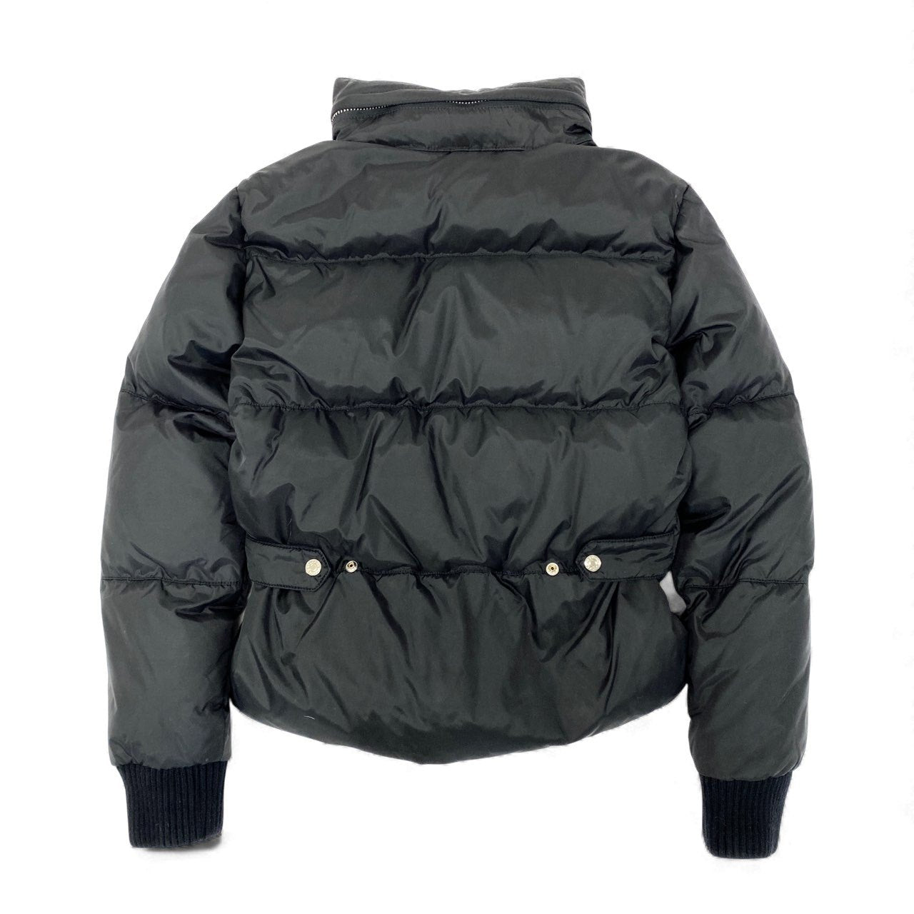 77L9 DSQUARED2 ディースクエアード ダウンジャケット フード付 2way ワッペン ショートダウン アウター メンズ 紳士服 42 ブラックu02t