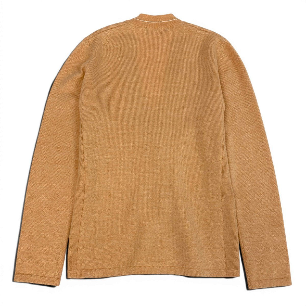 Ef27 Salvatore Ferragamo サルヴァトーレフェラガモ ガンチーニボタン ニットカーディガン サイズS オレンジ系 ウール100％ レディースo07t