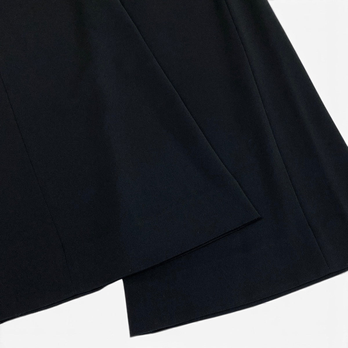 Ei3 CELINE セリーヌ フロント ロゴバックル ストレートパンツ ボトムス サイズ36 ブラック  レディースo07t