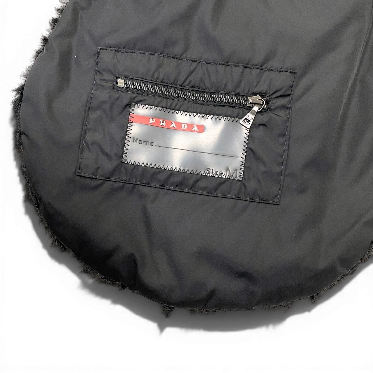 11e29 【美品】PRDA プラダ カルガンラム × ポコノ ファーポンチョ 大判ショール ブラック レディース 女性服k02i