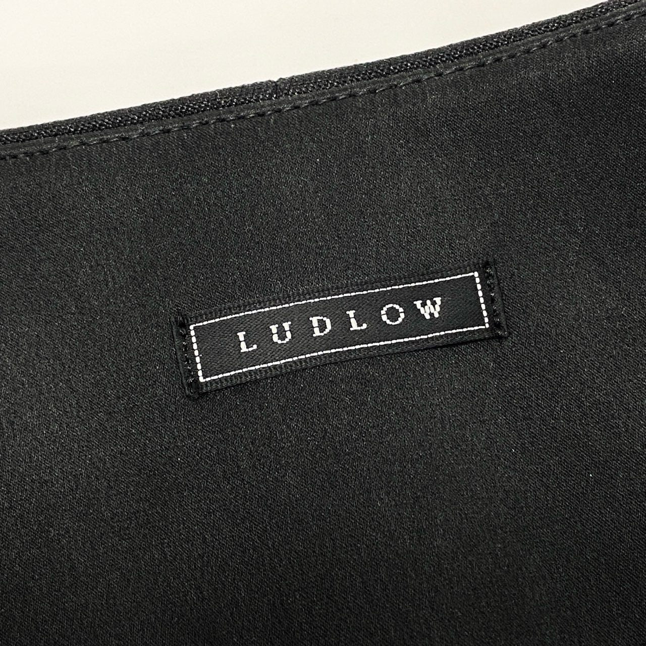 80e26 LUDLOW ラドロー BALLERINA バレリーナ 立体フレアジャケット サイズF ブラック レディース 女性用 スクエアネック