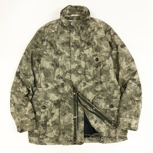 77f24 TATRAS タトラス GEMELLI サファリジャケット カモフラージュ ジップアップ ジャケット ブルゾン 迷彩柄 MTA14S4259 05 カーキ メンズ