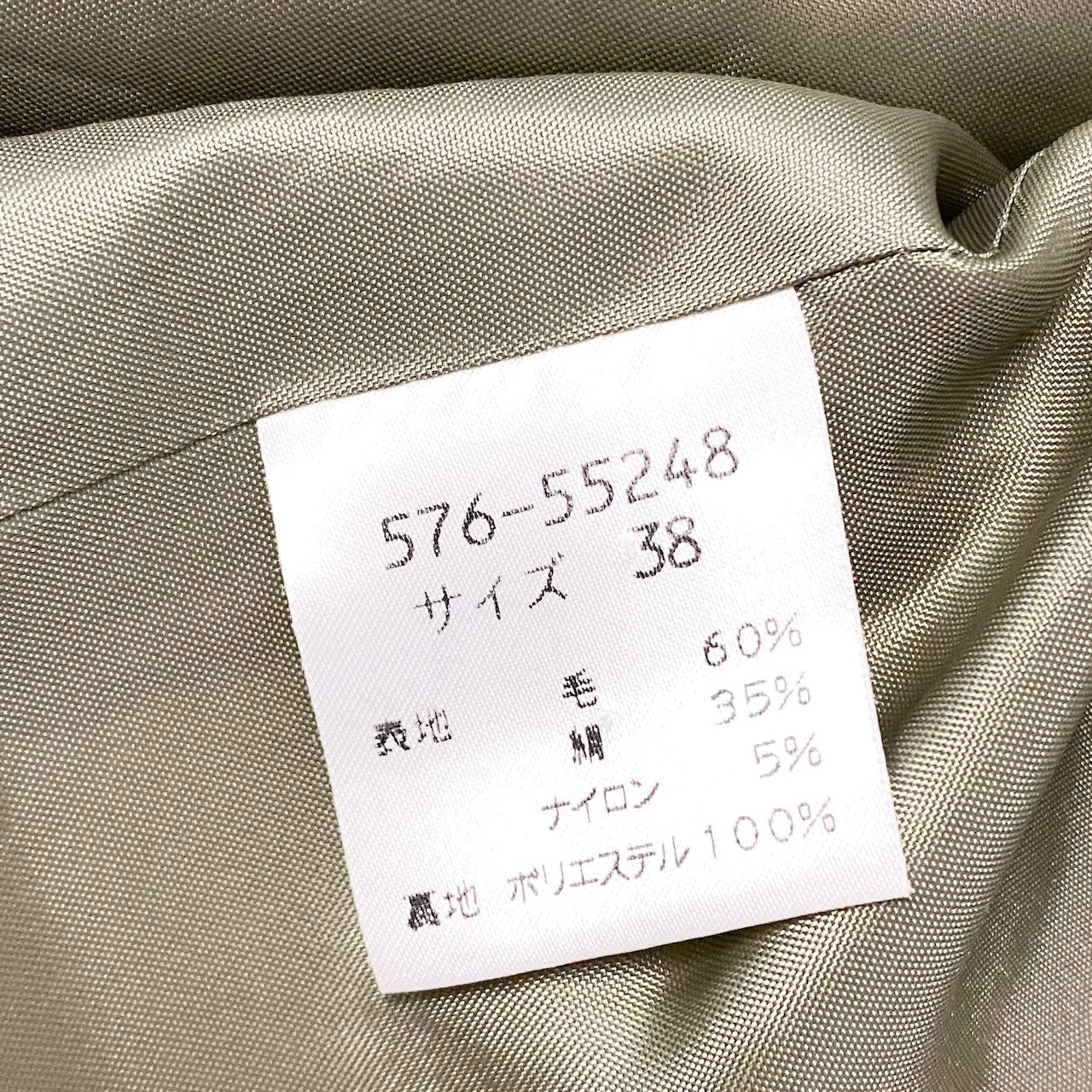 45h16 GIVENCHY ジバンシィ テーラードジャケット チェック柄 ロゴボタン ウールシルク混 サイズ38 マルチカラー レディースu02t