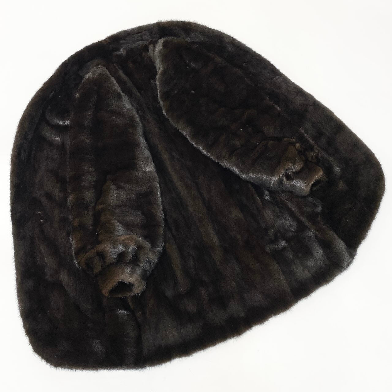 14d13 SAGA MINK サガミンク 金サガ ダークミンク ロングコート サイズF ダークブラウン 最高級本毛皮 Dark Mink Fur Long Coatt18r