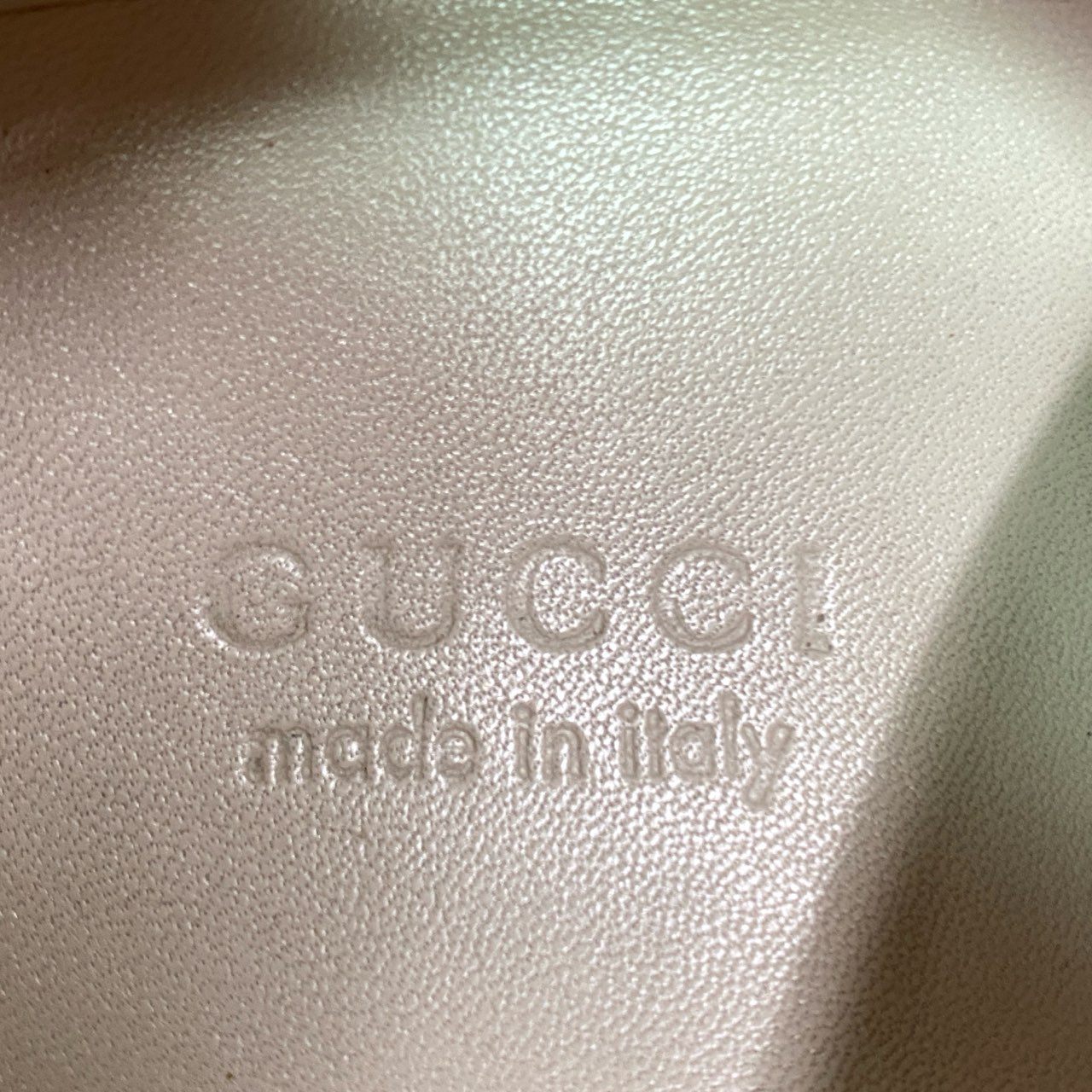 5l4 GUCCI グッチ シェリーライン ロゴプリント レザースニーカー 厚底スニーカー 528892 サイズ36 ピンク レディース