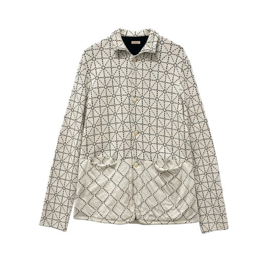 12b19 KAPITAL キャピタル 道着刺し子 ジャケット ライトアウター ロングジャケット 3 アイボリー系 コットン メンズ 18ssu02t