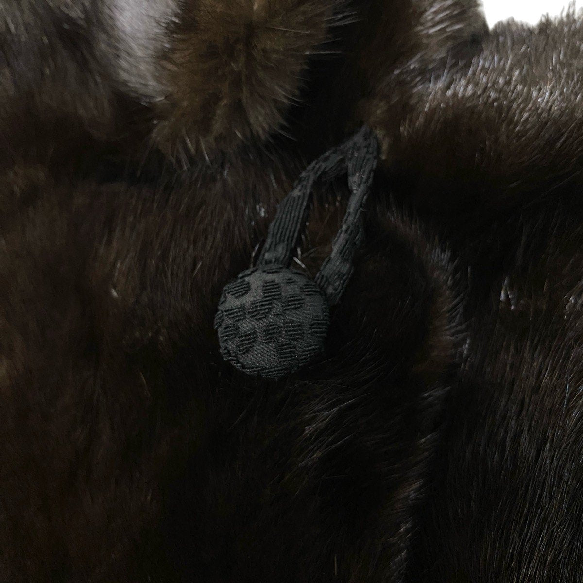 93h9 マホガニーミンク 超ロング ファーコート 丈115cm サイズ 茶系 本毛皮 Mink Fur Long Coat 毛質◎t18r