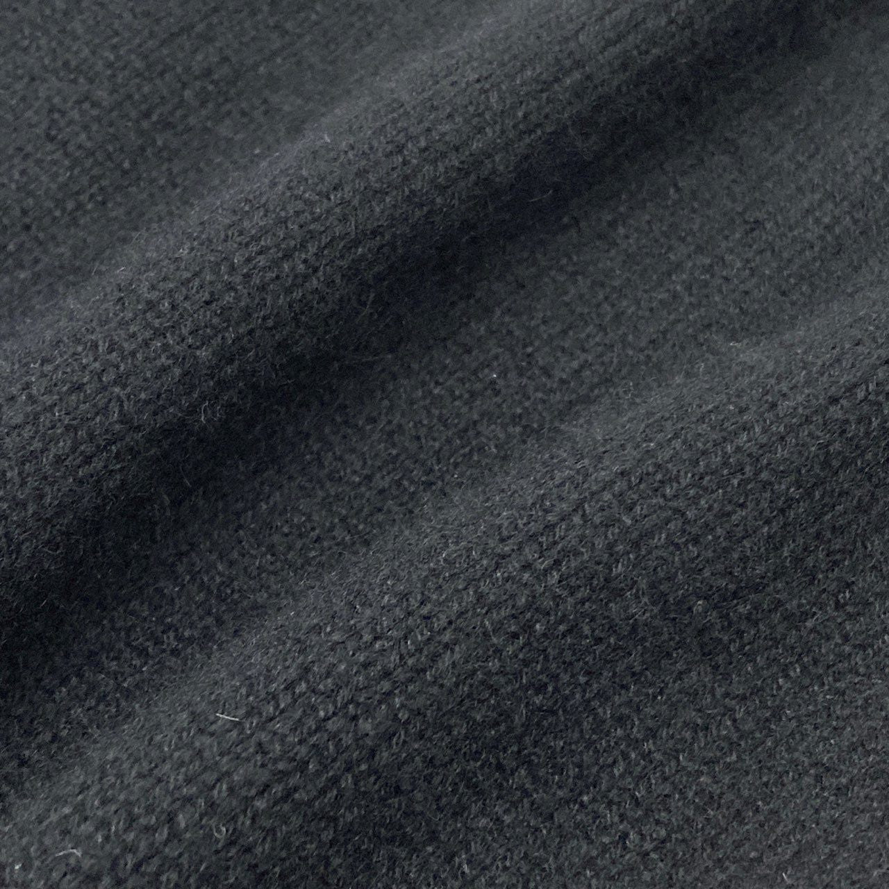 77L8 dunhill ダンヒル Ⅴネック ケーブル編み ニット セーター トップス 4 胸囲100～108 ブラック カシミヤ100 メンズ 紳士服u02t