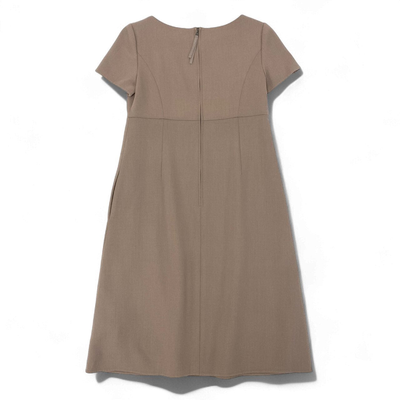 17k9 FOXEY BOUTIQUE フォクシー ブティック Savarin 半袖ワンピース ドレス 日本製 41454 40 ブラウン系 レディースo07t