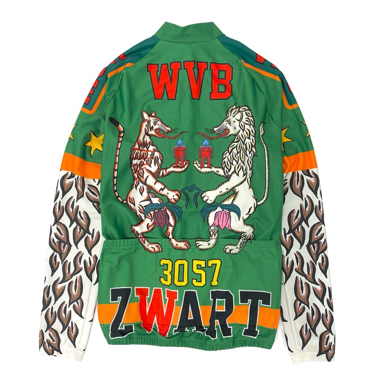 61k28 Walter Van Beirendonck ウォルターヴァンベイレンドンク サイクリングシャツ 長袖カットソー トップス M マルチカラー メンズ W＆LTu02t
