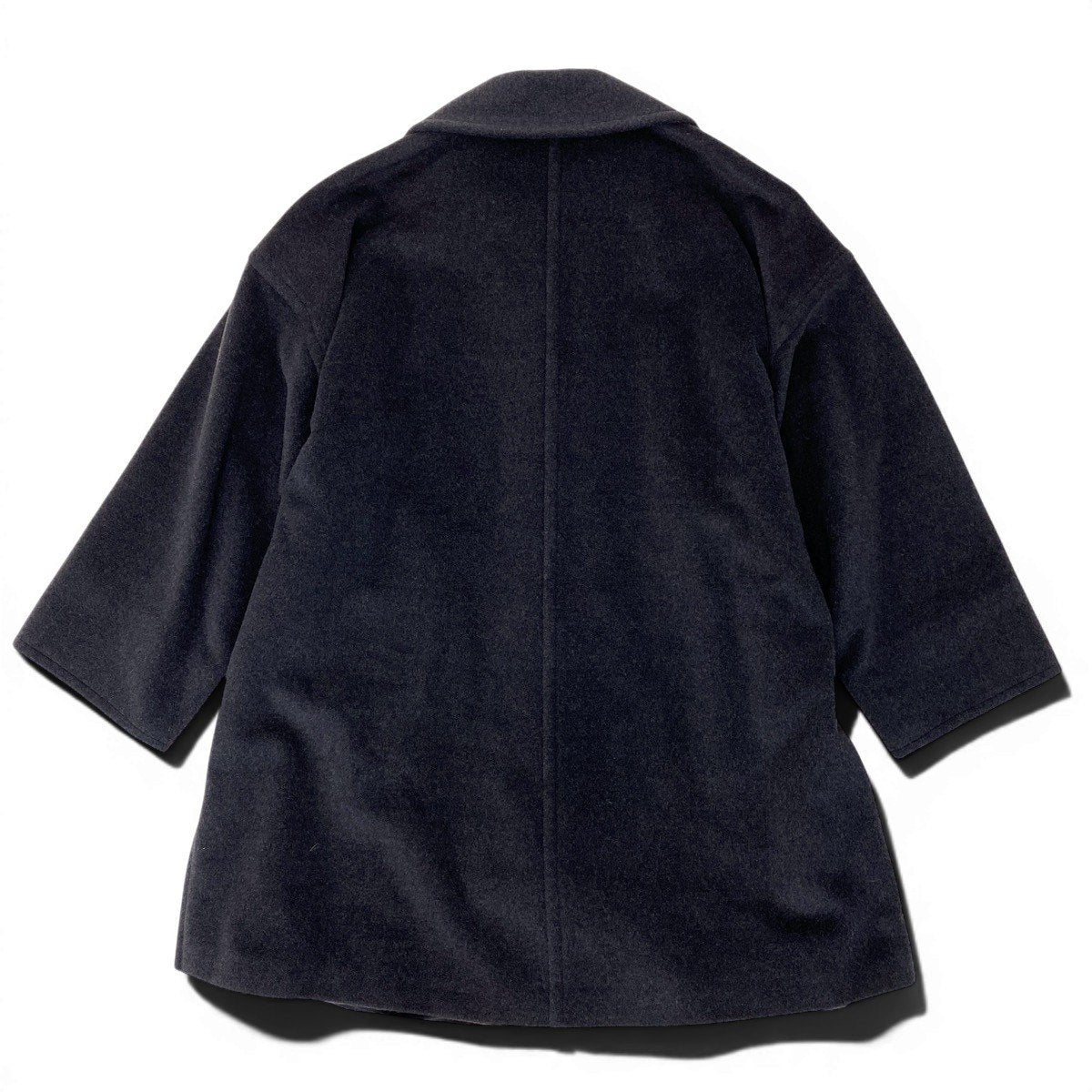 11g15 MaxMara マックスマーラ チェスターコート Aライン ウールコート サイズ38 ダークグレー レディース 女性用u02t