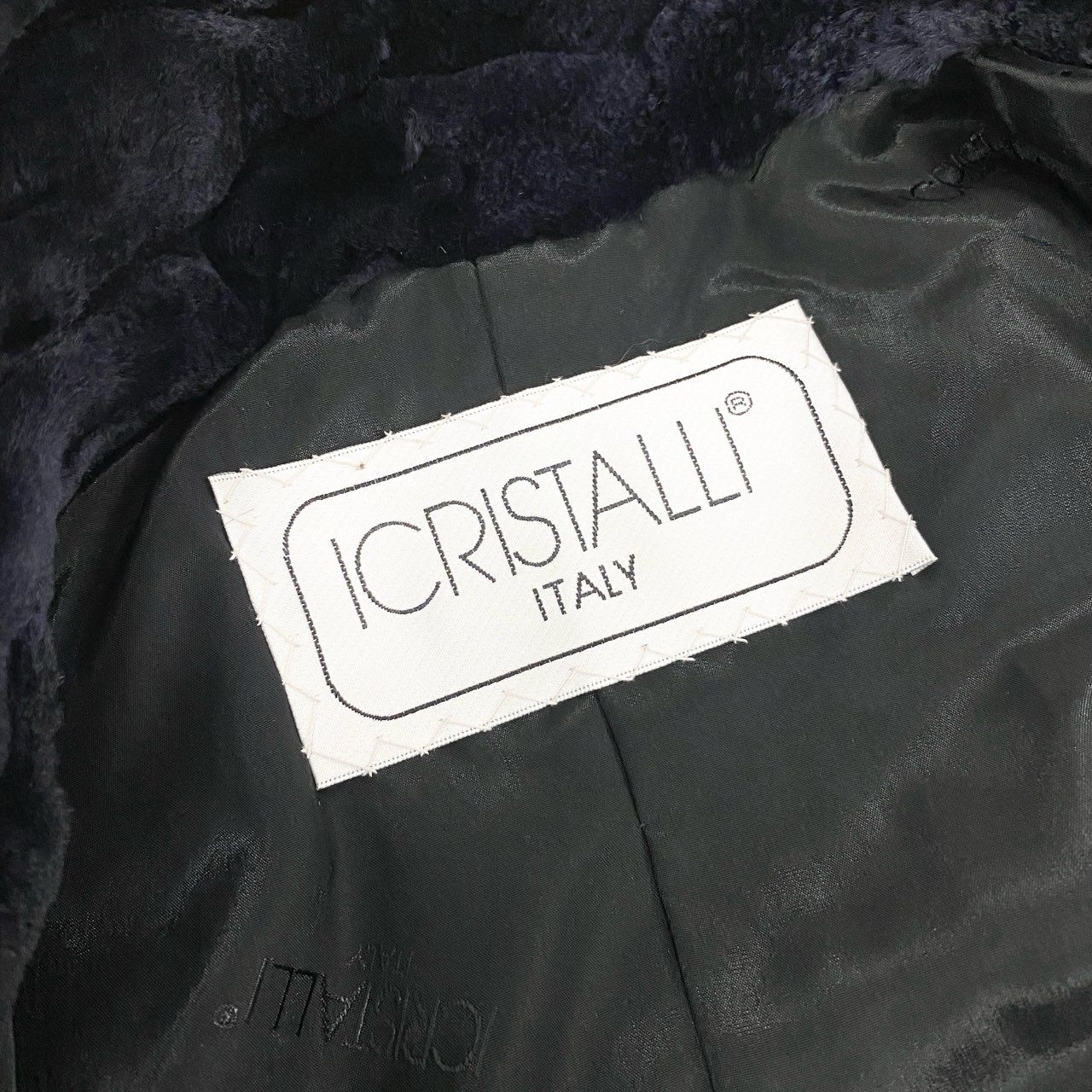 39k1《美品》定価98万 ICRISTALLI ROYAL SAGA MINK 金サガ シェアードミンク ロングコート F ブラック 最高級本毛皮 リアルファーt18r