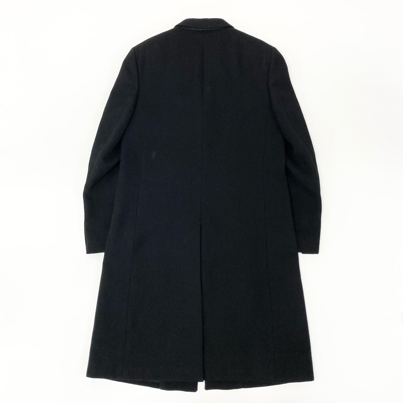 45j10 MARC JACOBS マークジェイコブス チェスターコート ロングコート ウールコート アウター 48サイズ ブラック メンズu02t