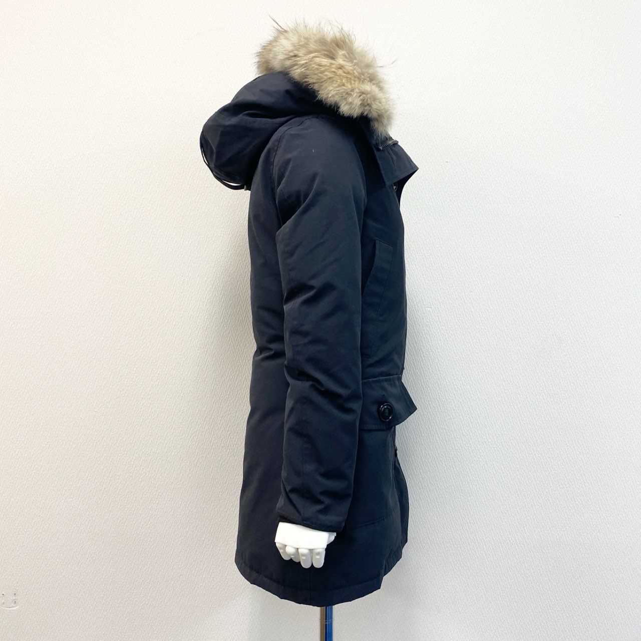 69k20 CANADA GOOSE カナダグース 2603JL BRONTE PARKA ブロンテ ダウンコート アウター サイズXS ブラック系 レディース