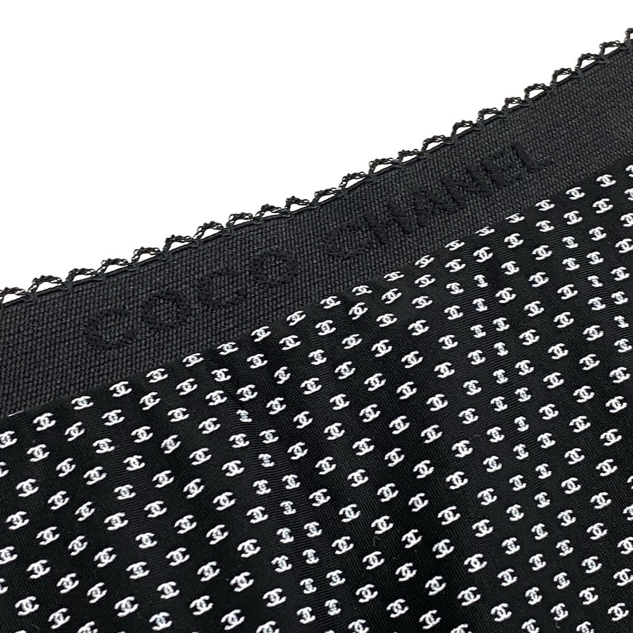 6h29 《極美品》CHANEL シャネル ココマーク スカート フレアスカート ミモレ丈 イタリア製 P78129V69773 38サイズ ブラック ホワイト レディース 女性用k02i