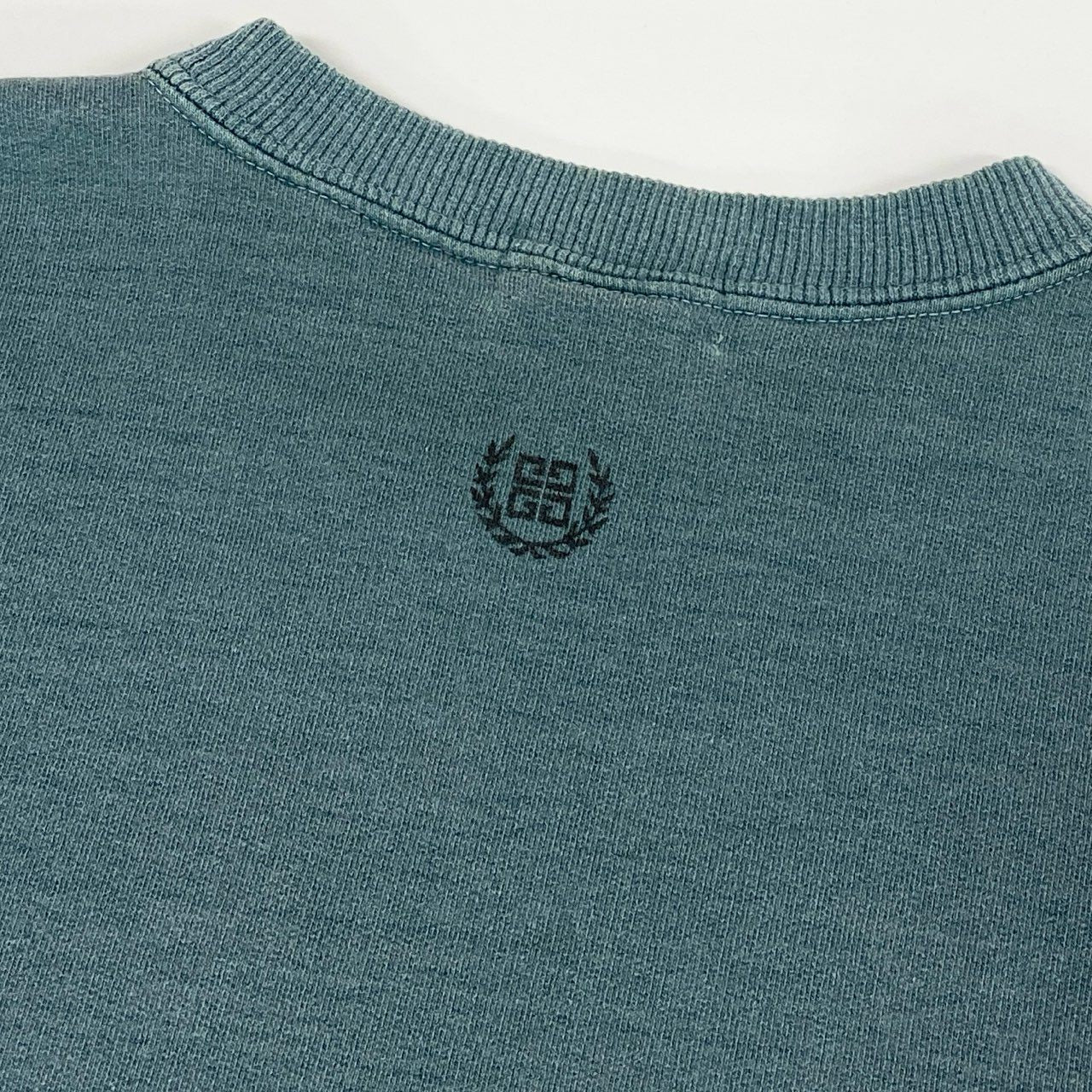 32j3《希少》 GIVENCHY ジバンシー USA製 Vintage Sweat ヴィンテージ スウェット トレーナー L グリーン フェード感◎ オーバーサイズt18r