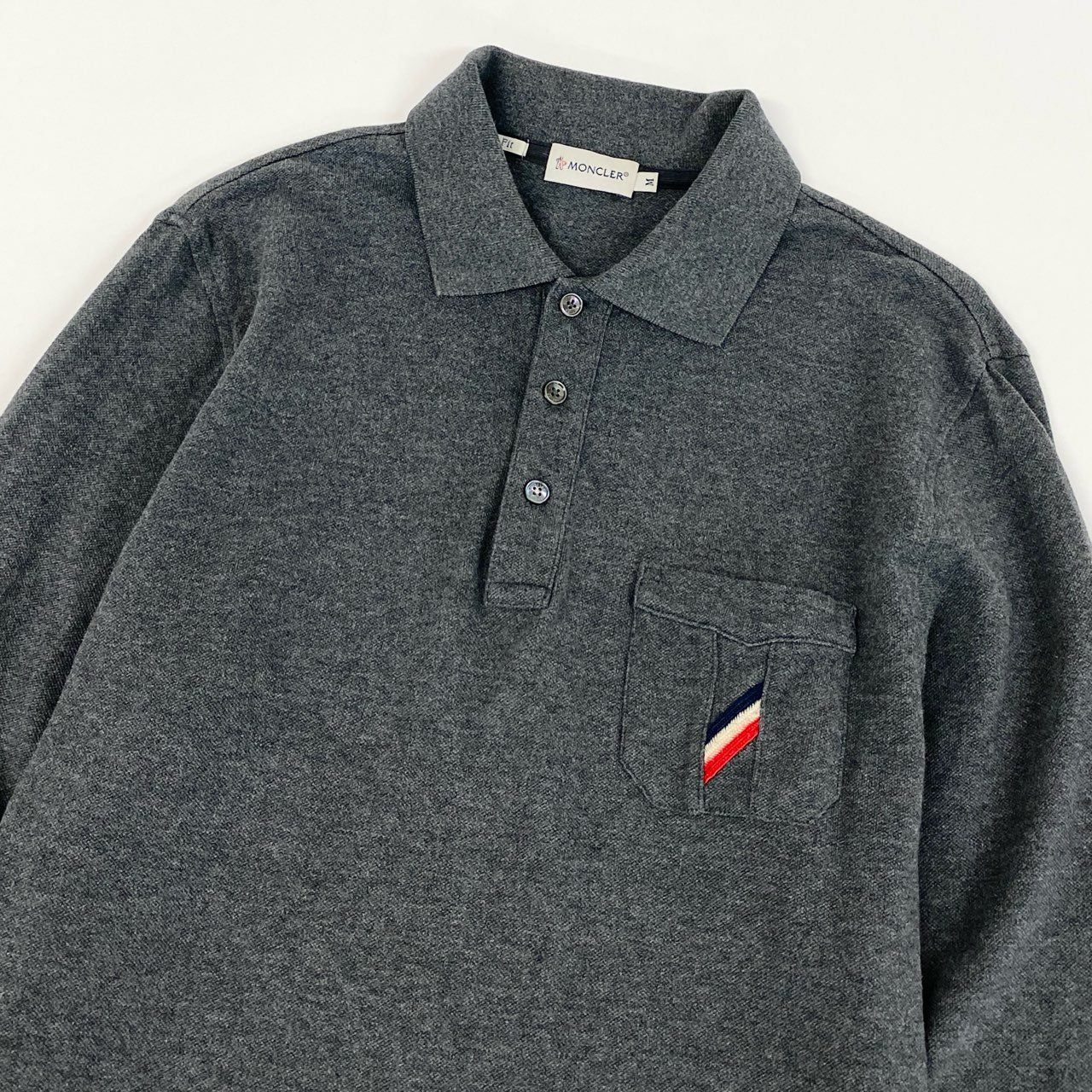 MONCLER モンクレール 長袖 ポロシャツ 楽天市場】モンクレール ポロシャツ 長袖 メンズ ブランド 綿100