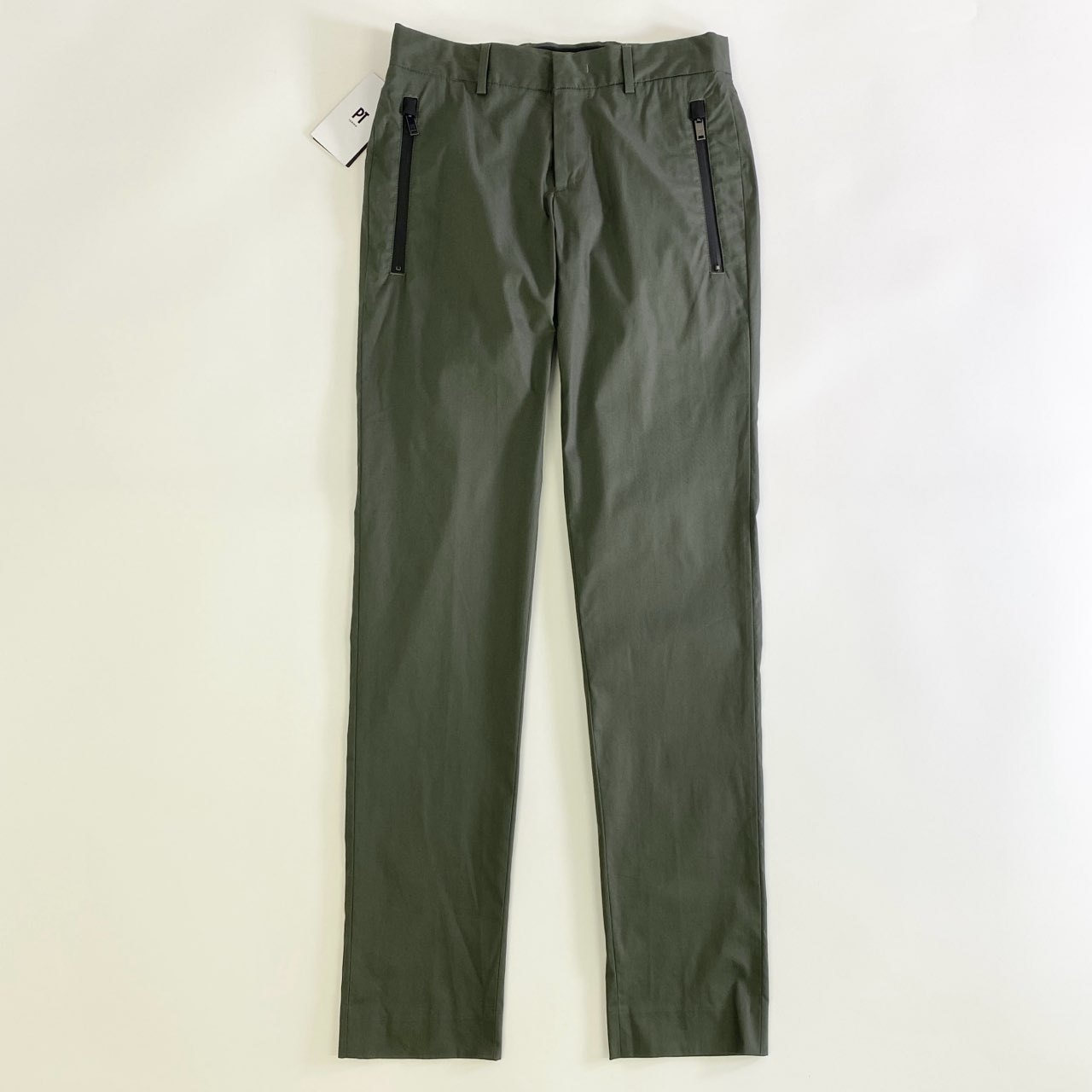 86j11 ④《未使用》 PT TORINO ピーティートリノ LAMDA Active アクティブ PANTALONES CARGO ストレッチパンツ 42 カーキ ACTIVE TECHNO タグ付