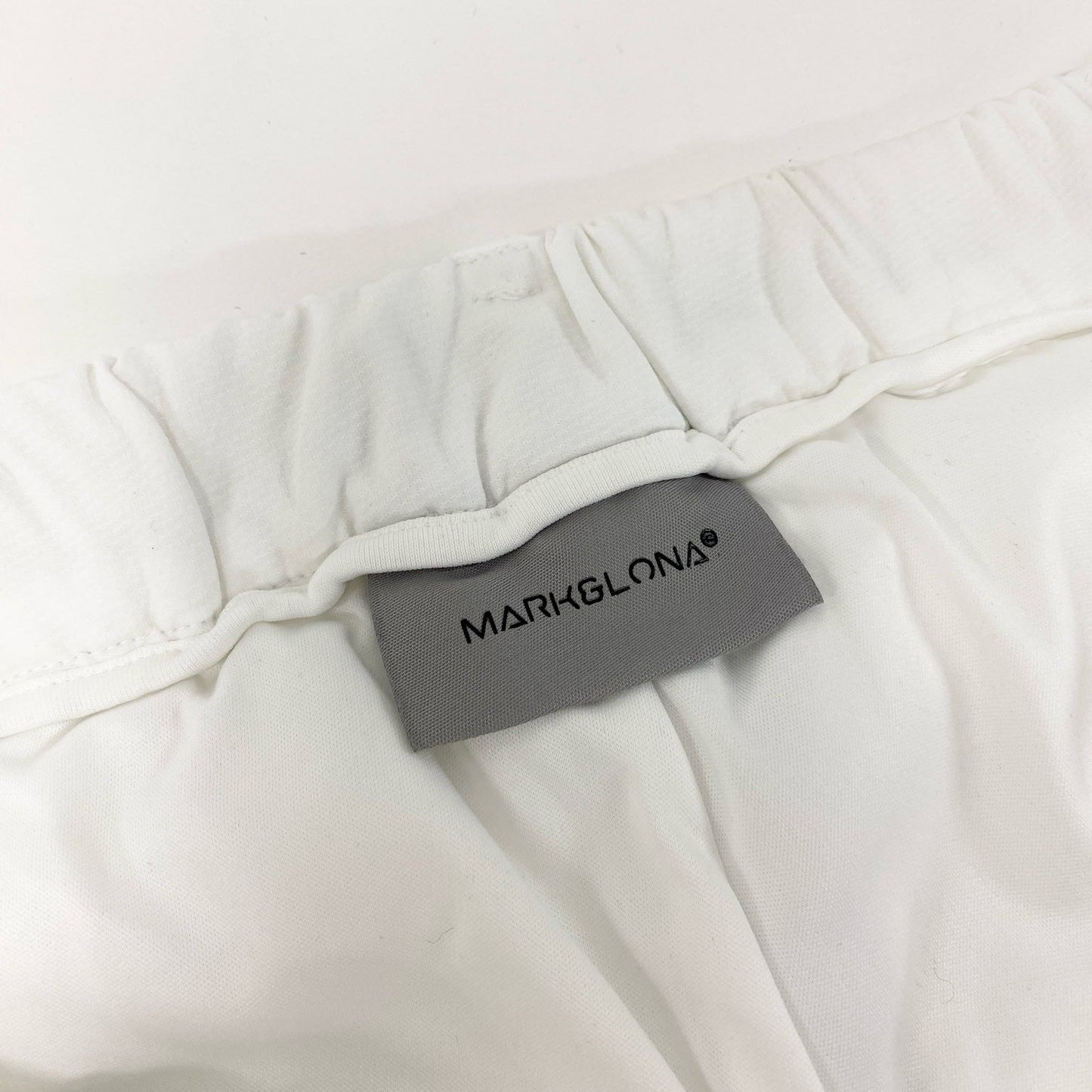 59k1 MARK&LONA マークアンドロナ スカルロゴ 中綿パンツ ボトムス  MXM-3C-AT01 44 ホワイト グレー メンズo07t