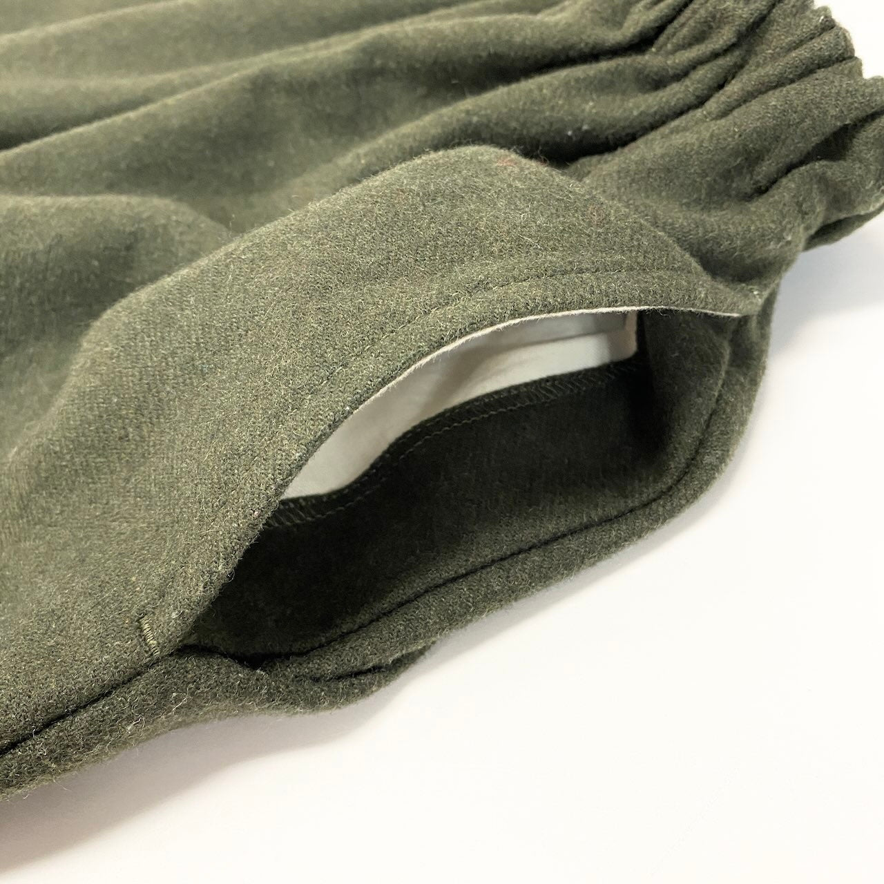 29e7 tricot COMME des GARCONS トリコ コムデギャルソン ウールスカート ロングスカート AD2021 TH-S017 グリーン レディース 女性用u02t