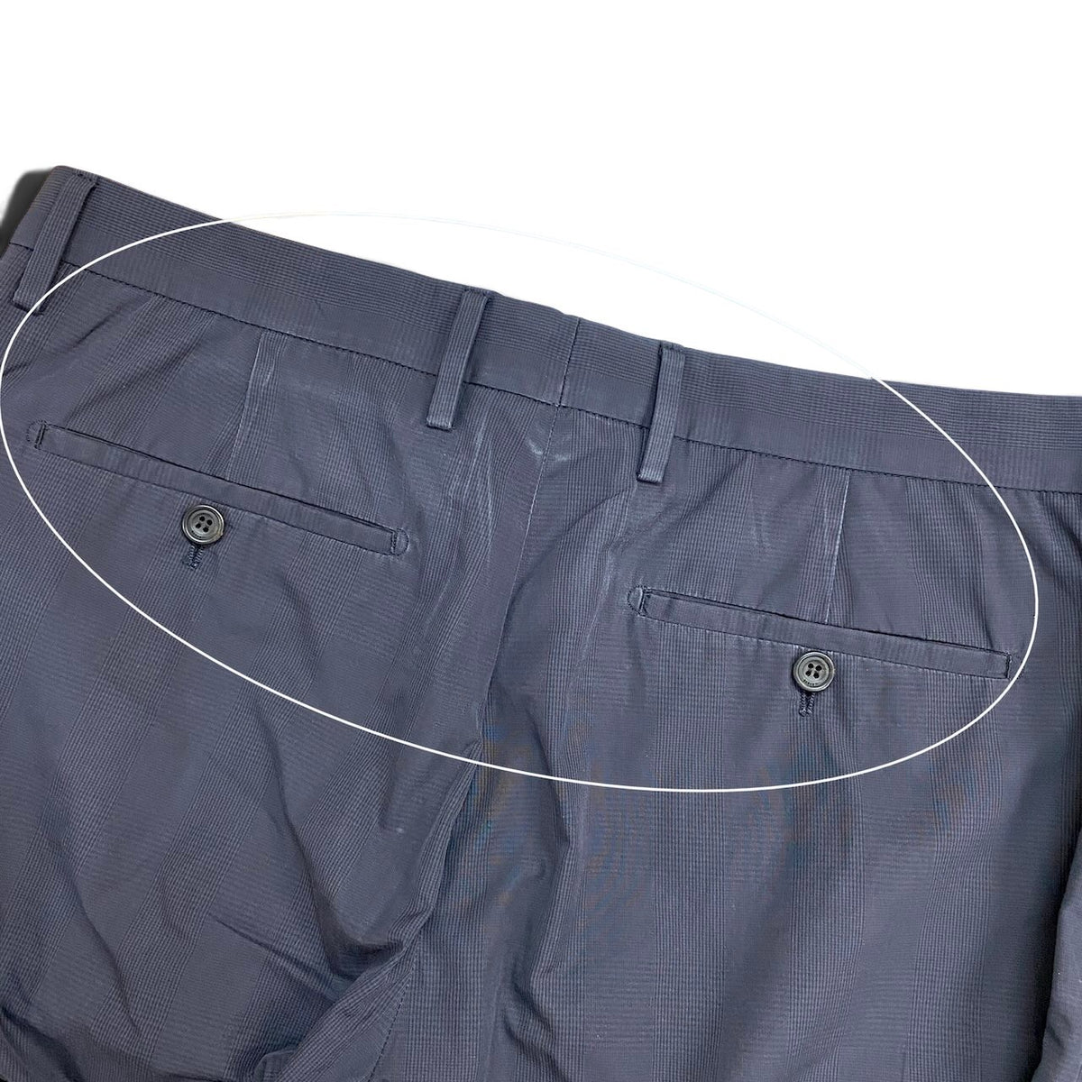 90j27 BERLUTI ベルルッティ コットン ライト コンストラクション スリムフィットパンツ スラックスパンツ R24TTU83COHF サイズ50 ネイビー メンズ 紳士服o07t
