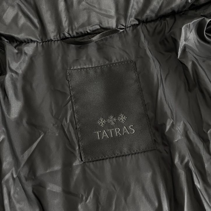 72i26 TATRAS タトラス 22AW SARMA サルマ ダウンコート LTAT22A4794 01 ブラック ポーランド製 Down Coat