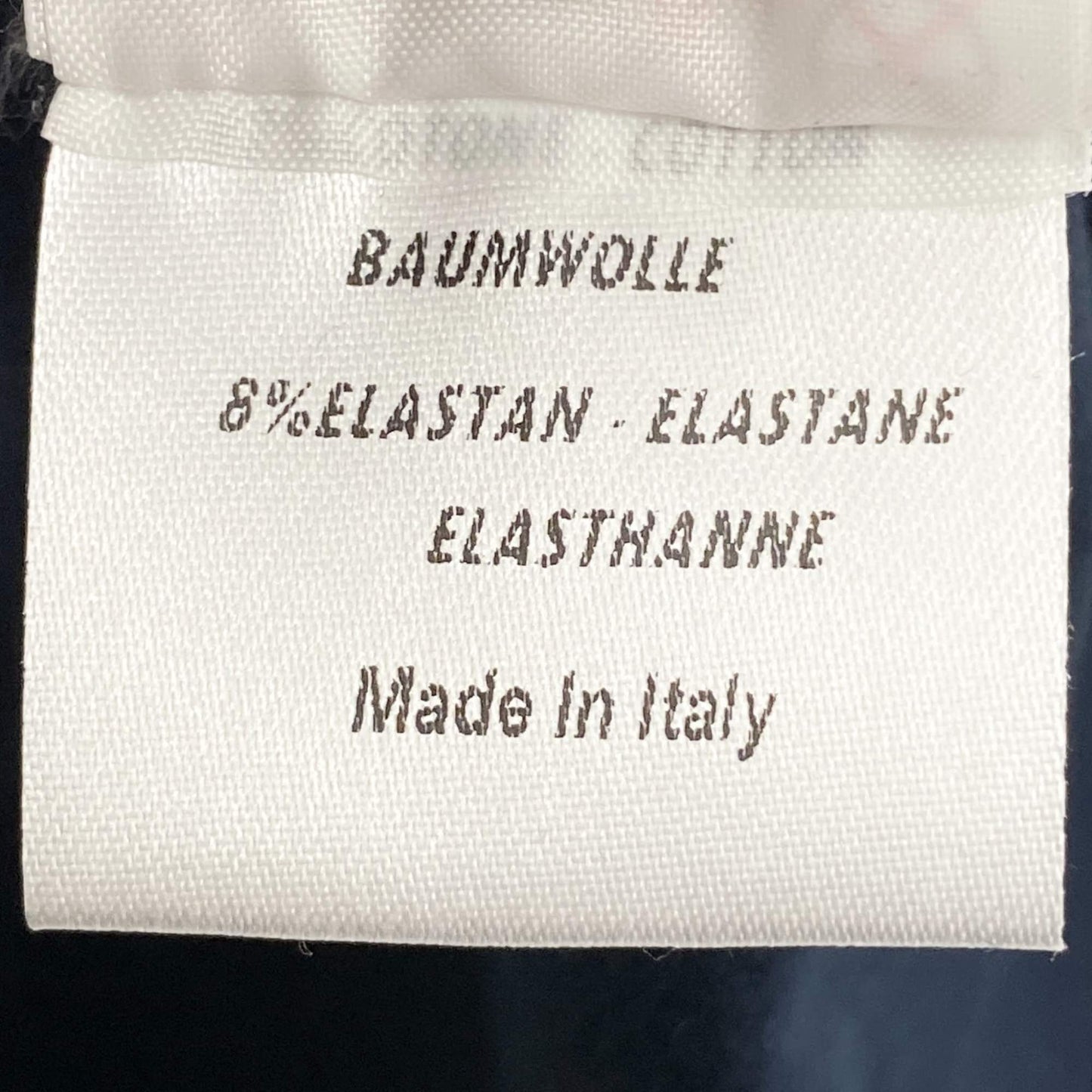 Eb20  FENDI フェンディ レザーパイピング 半袖Tシャツ カットソー 42 ネイビー レディースu02t