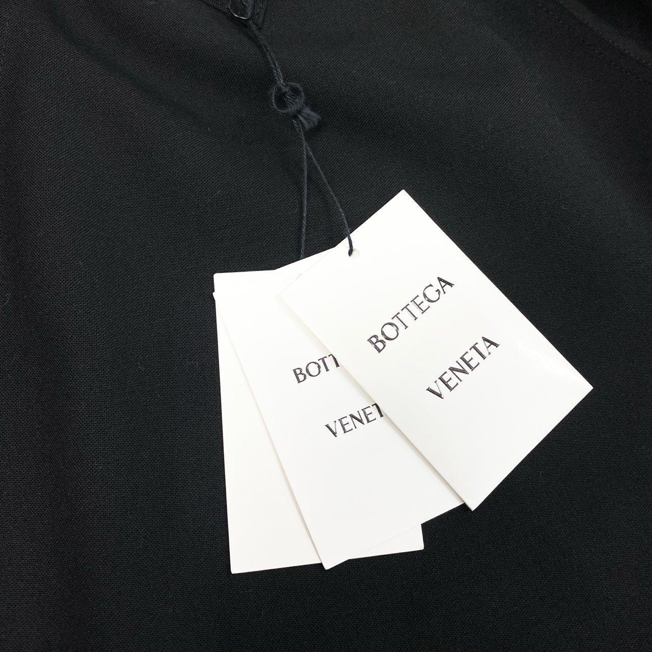 Aa19 【新品タグ付き】BOTTEGA VENETA ボッテガ ヴェネタ ジャージジャケット ブルゾン サイズS ブラック メンズk02i