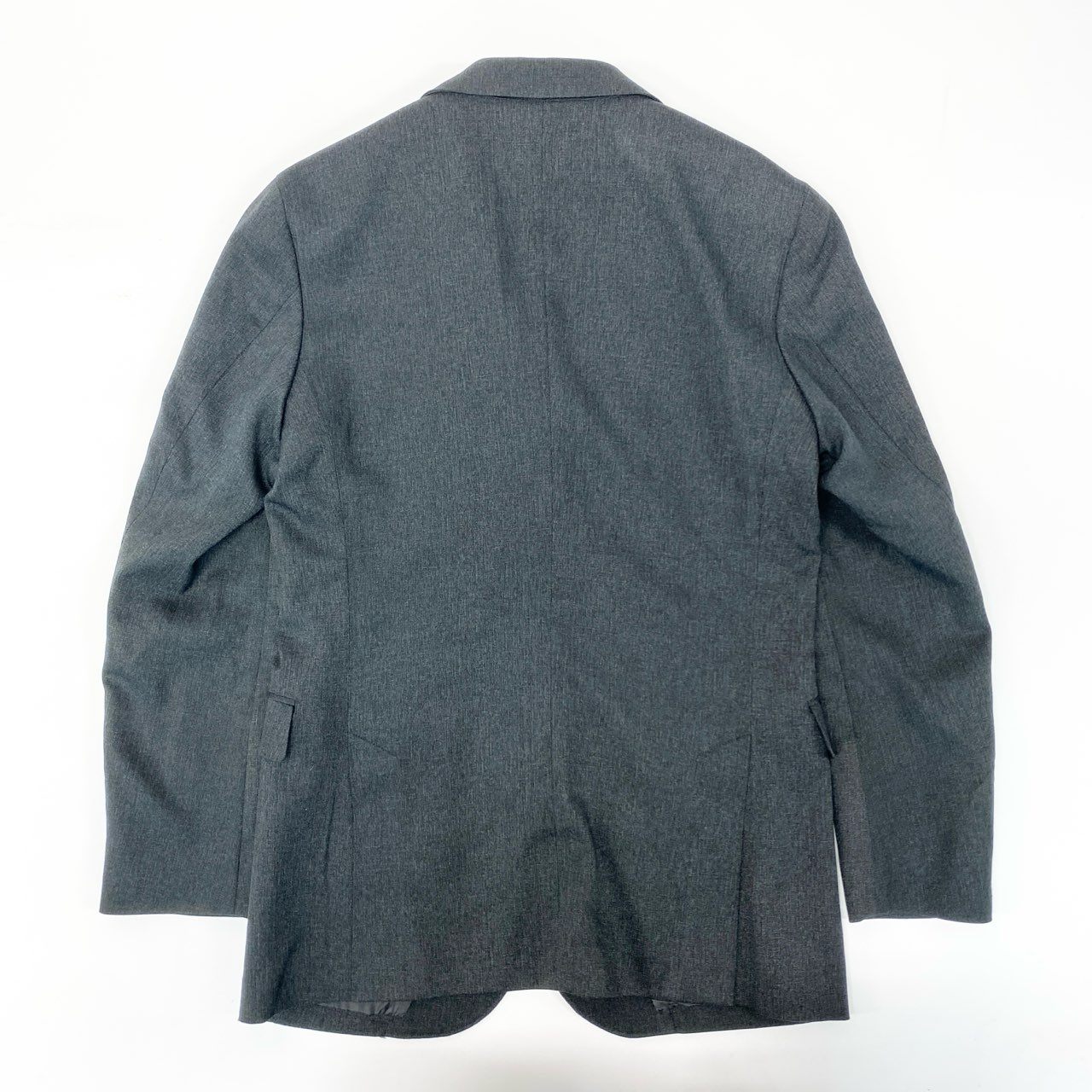 70j15《美品》BLACK LABEL CRESTBRIDGE ブラックレーベル クレストブリッジ テーラードジャケット ジャケット 51D32-403-08 Mサイズ グレー メンズu02t