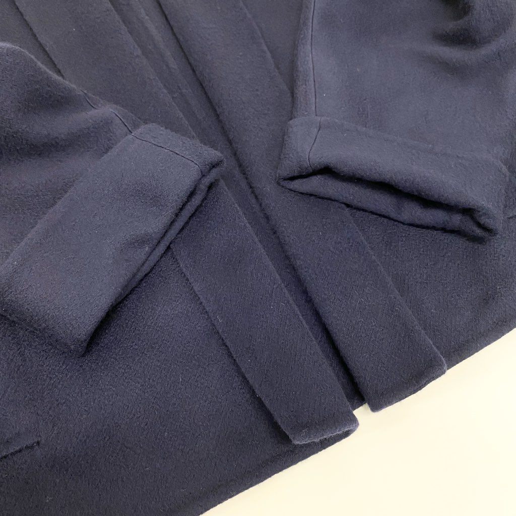 3l27《未使用保管品》 AGNONA アニオナ ALTUNA カシミヤ セットアップ サイズ42 / 46 ネイビー 最高級 女性服 タグ付t18r