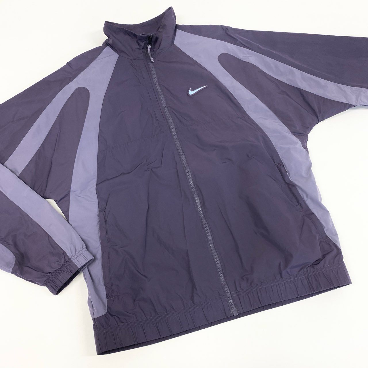 57f6 NIKE x NOCTA ナイキ ノクタ コラボ NRG DY TRACK JACKET PANT セットアップ トラックジャケット パンツ ボトムス DO2807-573 Lサイズ パープル ダークレーズン ナイロン