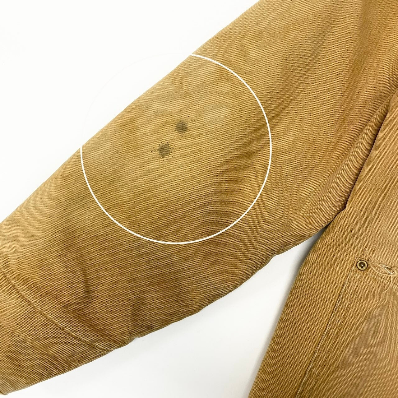 5d10 Carhartt カーハート ミシガンチョアコート ダックジャケット サイズL～XL相当 茶系 Vintage ヴィンテージt18r