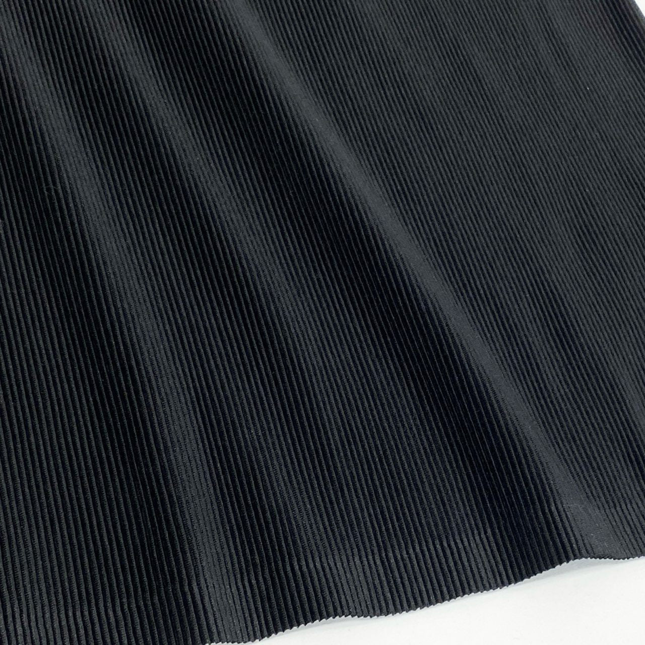 26j24 《美品》PLEATS PLEASE プリーツ半袖シャツ 半袖カットソー トップス PP02FK108 3サイズ ブラック レディースu02t