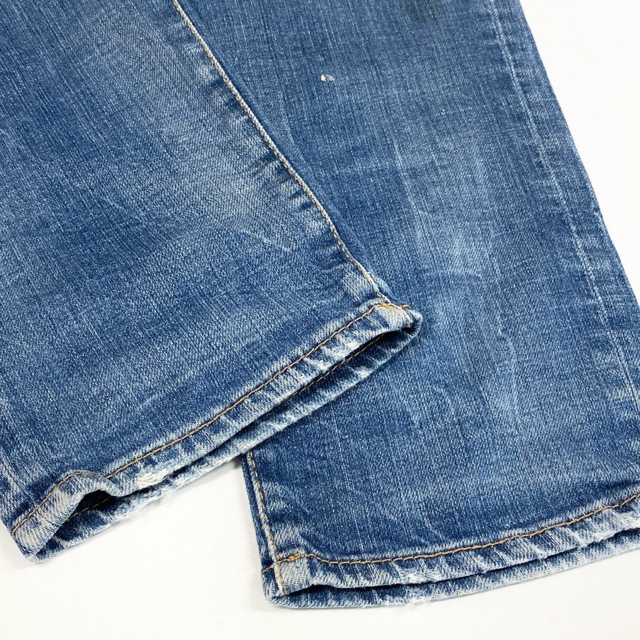 39L15 DSQUARED2 ディースクエアード スキニーパンツ デニムパンツ ダメージリペア加工 S71LA0737 S30144 50サイズ インディゴ メンズo07t