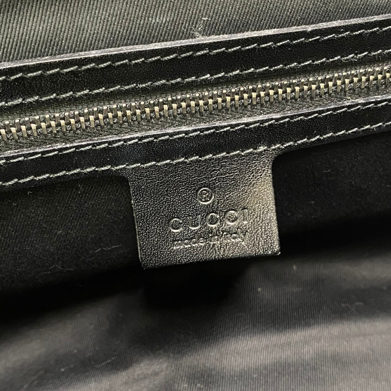 h29 GUCCI トムフォード期 スタッズ バンブーバッグ ブラック レディース 女性用ta1