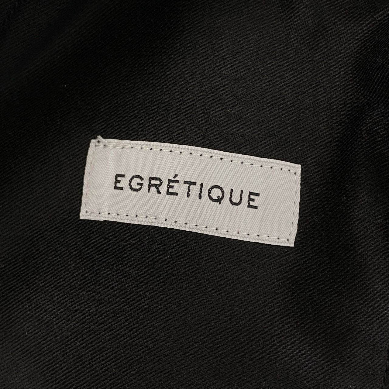 86k12 【新品】定価39600円 EGRETIQUE イグレティーク EG011SC PLAIN LINEN リネンパンツ イージーワイドパンツ サイズXS ダークネイビー リネン100 メンズ