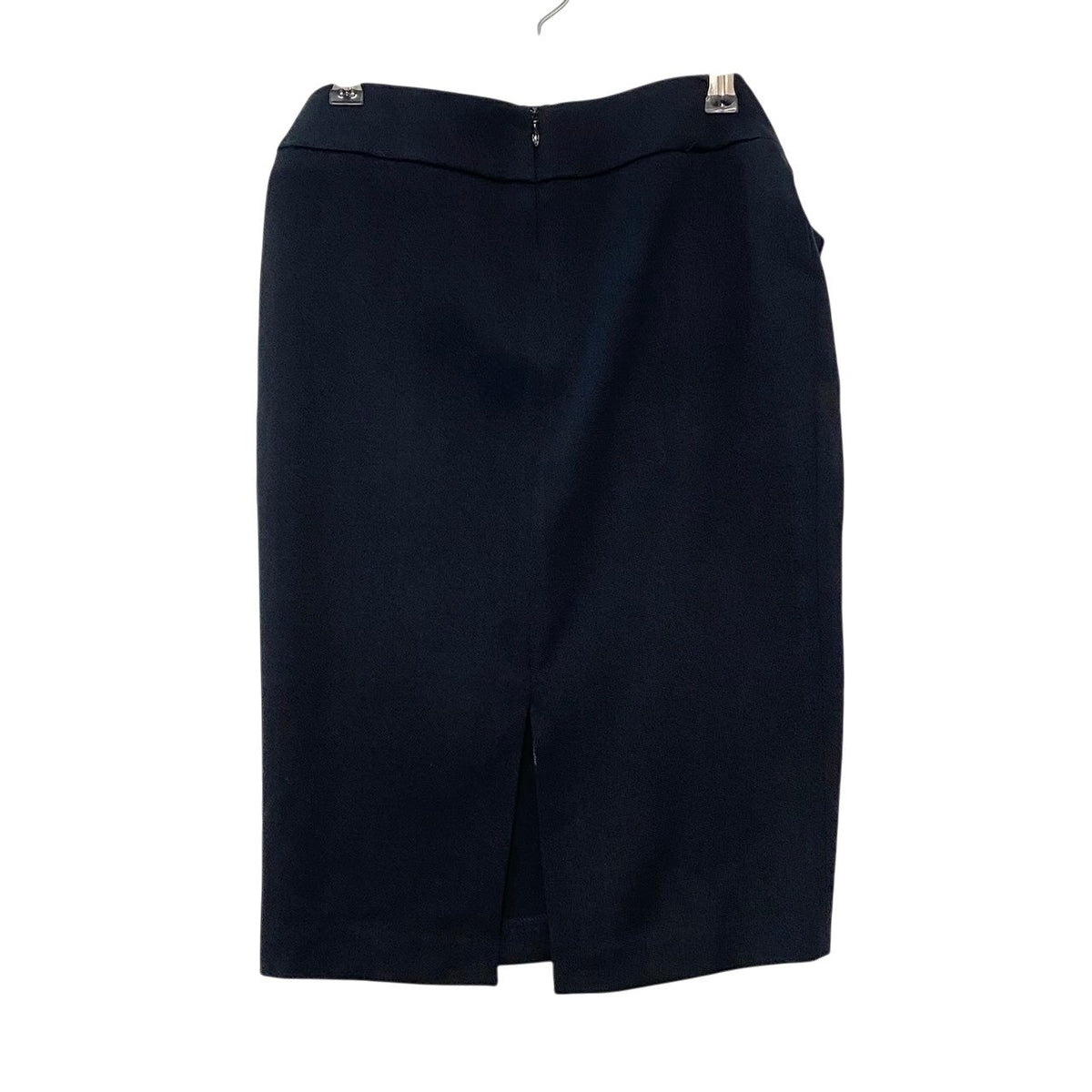 24j14 D&G DOLCE&GABBANA ドルチェアンドガッパーナ 00's タイトスカート バックルデザイン 膝丈 イタリア製 40サイズ ブラック レディース 女性用u02t