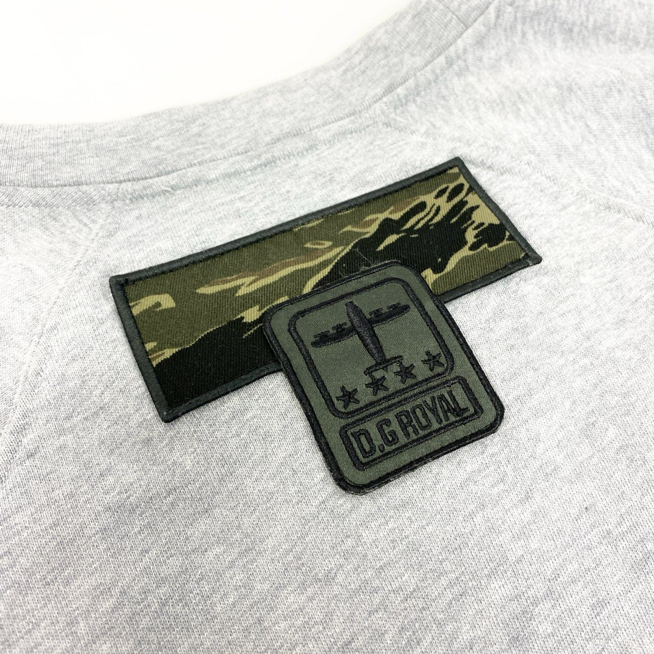 10k11 DOLCE&GABBANA ドルチェ＆ガッバーナ プリント ワッペン オーバーサイズ スウェットトレーナー サイズ44 メンズ トップスk02i