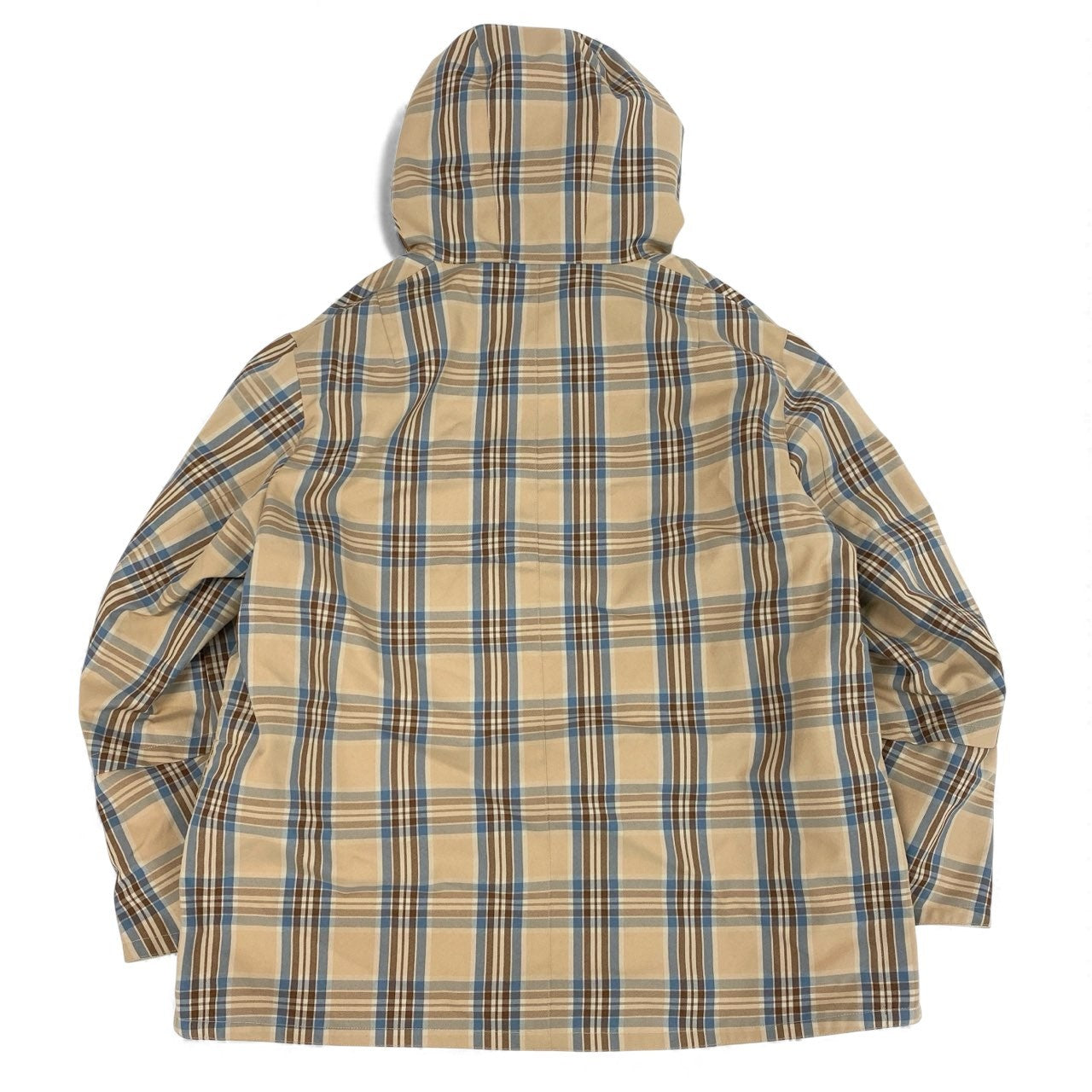 69L17 【美品】BLAMINK ブラミンク 完売品 ポリエステルチェックフーデッドパーカ ジャケット アウター 7925-230-0301 1サイズ マルチカラー レディースu02t