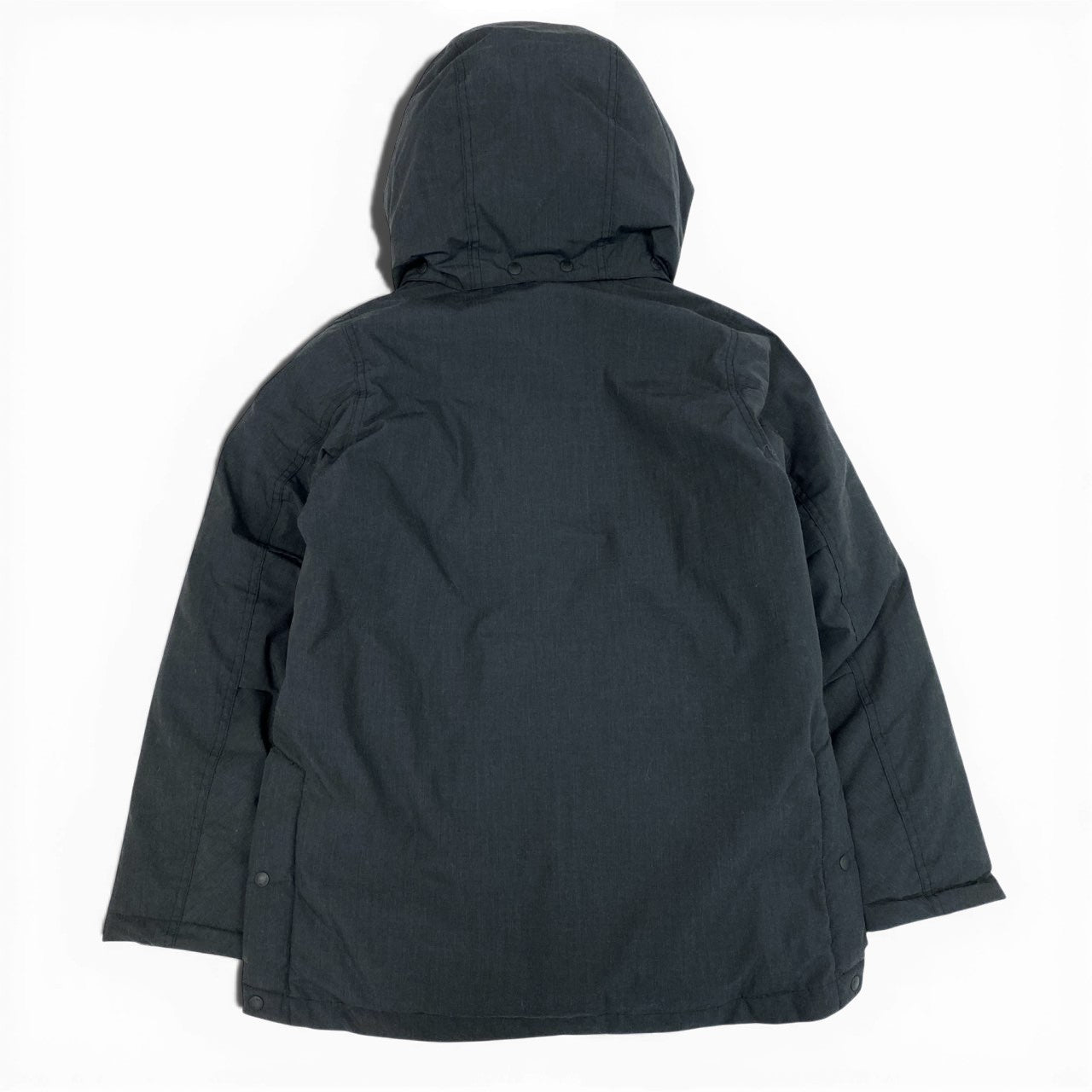 23a27【未使用タグ付】 NANGA ナンガ HINOC DOWN JACKET W ヒノック ダウンジャケット ウィメンズ フード取り外し可 2way アウトドア キャンプ レディース サイズＳ チャコールu02t