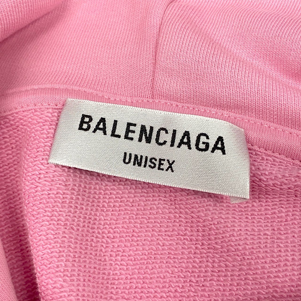 4a4 Balenciaga バレンシアガ 2022 Rhinestone Logo ラインストーンロゴ Unisex Parka ユニセックス パーカー コットン100％ Sサイズ 男女兼用k02i