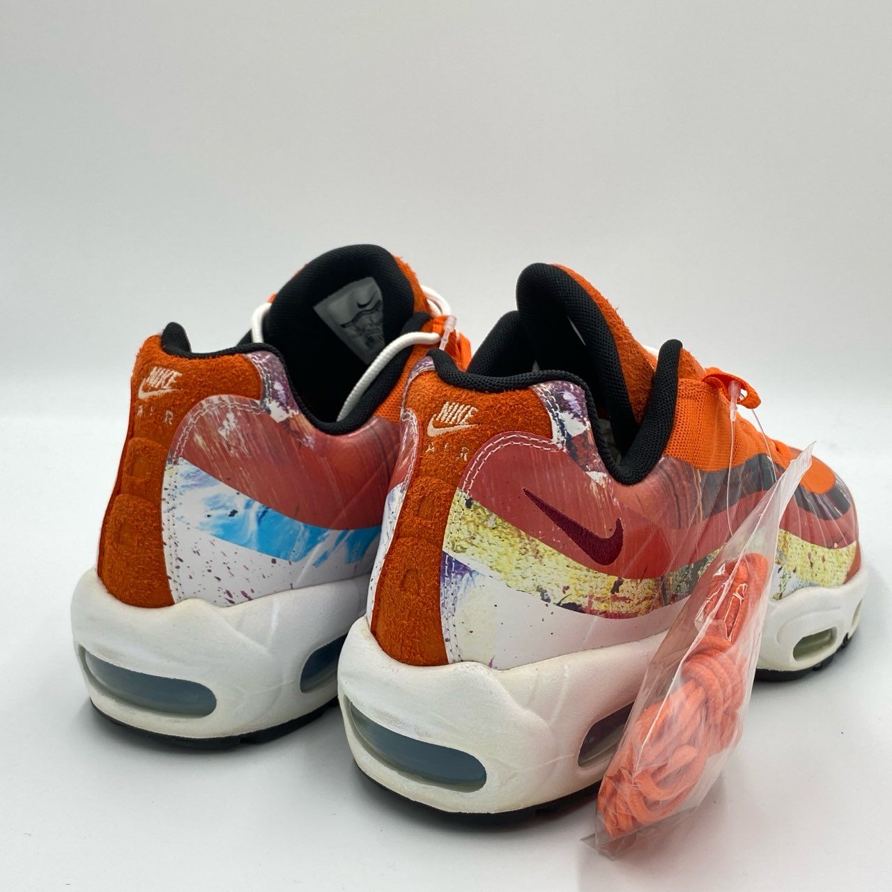 5h29《未使用保管品》 NIKE ナイキ AIR MAX 95 エアマックス スニーカー 28cm オレンジ シューズ 箱 タグ付きt18r