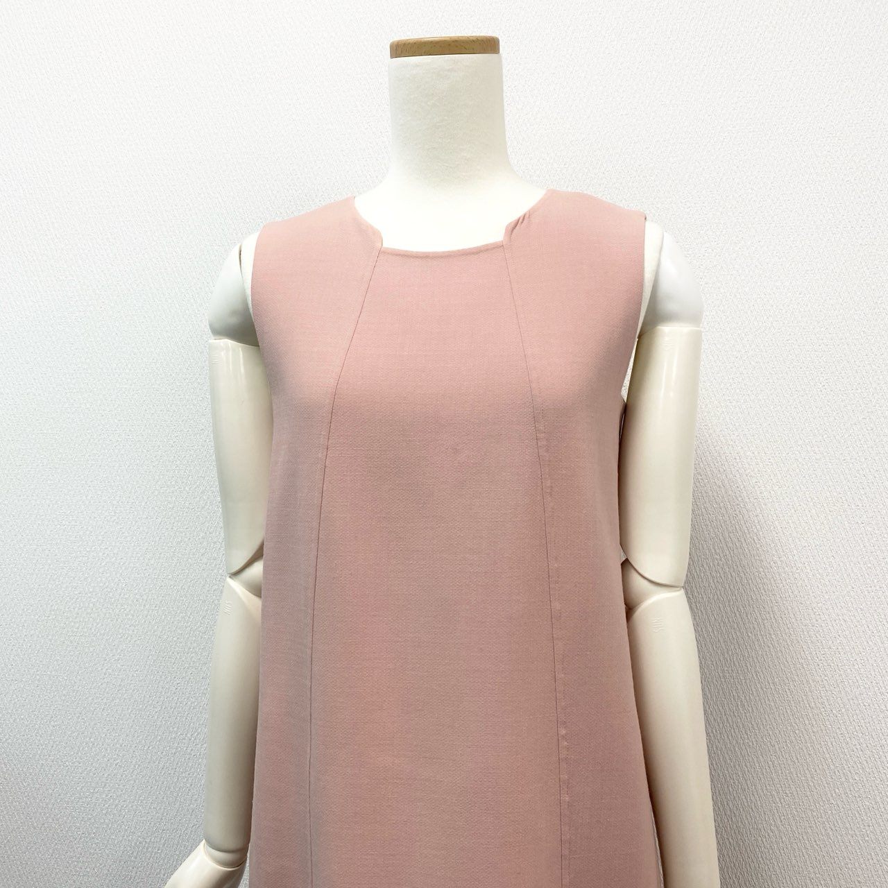 31k2 FOXEY BOUTIQUE フォクシー ブティック ノースリーブワンピース ドレス Dress 日本製 37794 38 ピンク レディースo07t