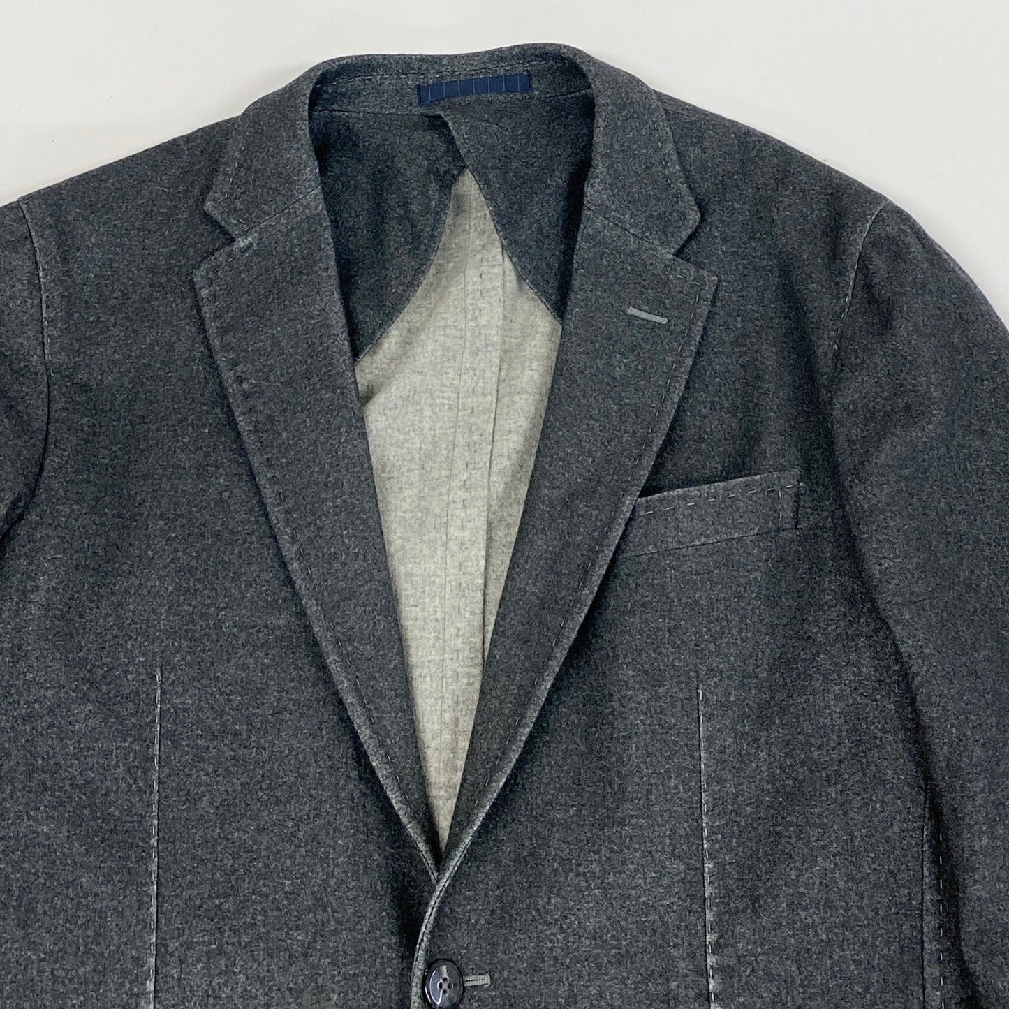 52l20 Pal Zileri パルジレリ テーラードジャケット シングルブレスト 薄手アウター 50 グレー メンズ 男性用o07t