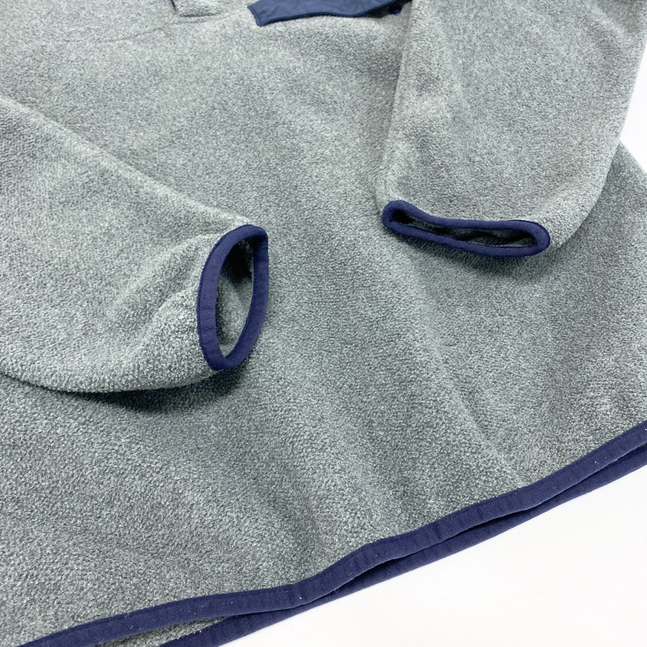 21L9 patagonia パタゴニア SYNCHILLA ライトウェイト シンチラ スナップT プルオーバー フリース バイカラー メンズ アウトドア STY25580 XS グレー ネイビー ポリエステル100％u02t