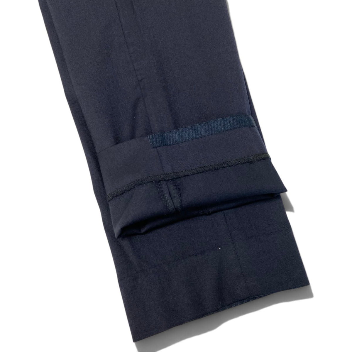 64j27 BOSS HUGO BOSS ボスヒューゴボス SUPER120 セットアップ シングルスーツ 2B ストレッチ SLIM FIT サイズ46 ネイビー メンズ 紳士服o07t