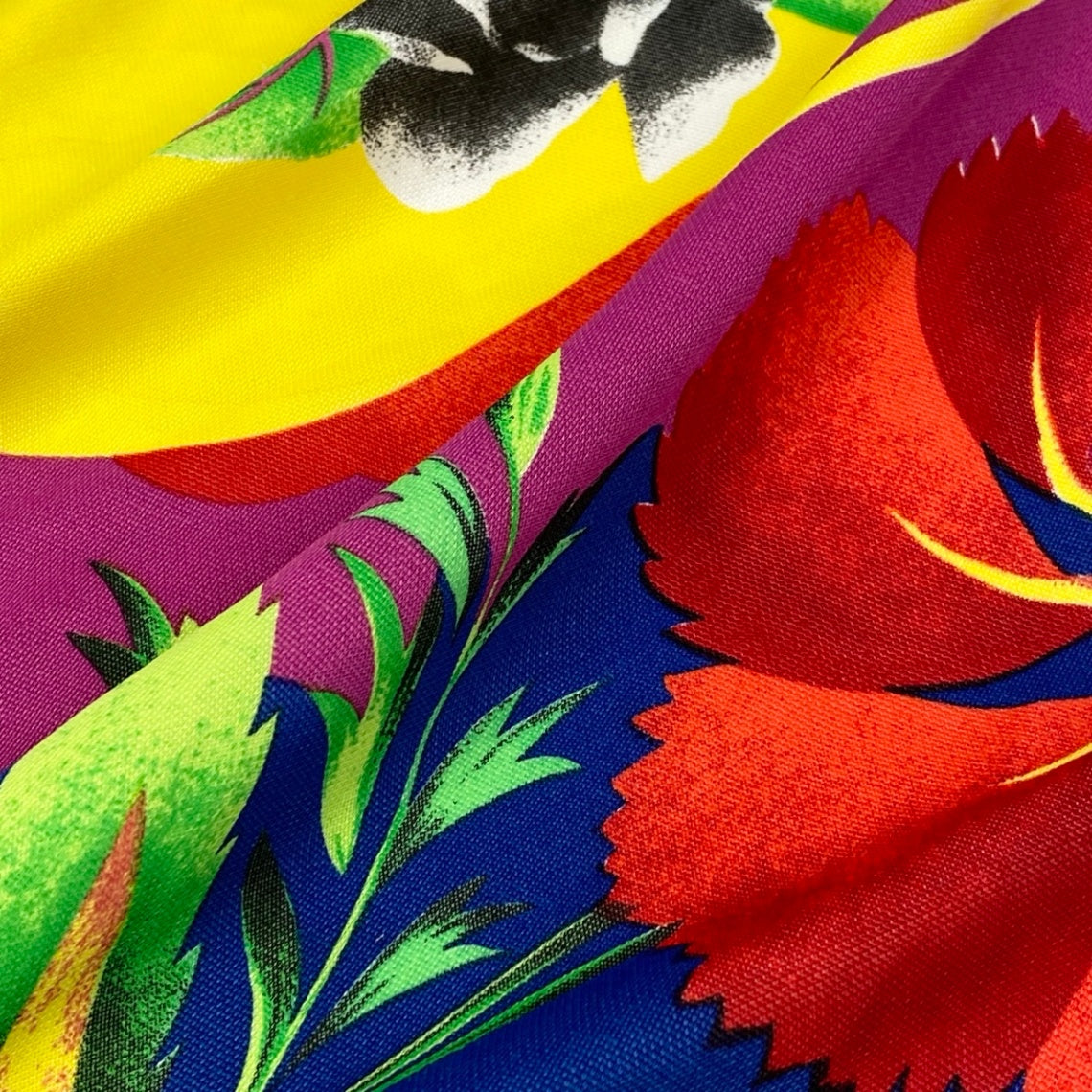 g13 【美品】Versace istante ノースリーブドレスワンピース 花柄 ストレッチ イタリア製 マルチカラー レディース 女性用k02i