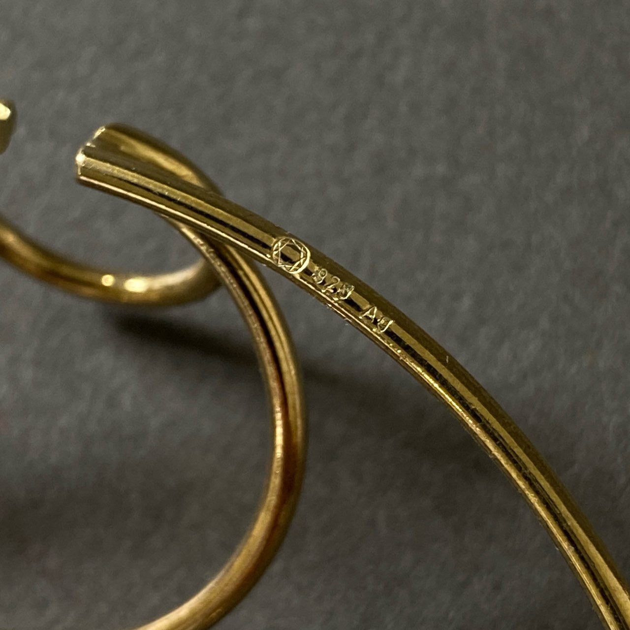 g19 SASKIA DIEZ サスキアディツ WIRE BOLD EARCUFF TRIPLE BIG フープ イヤーカフ ゴールド 925 ピアス イヤリング アクセサリー