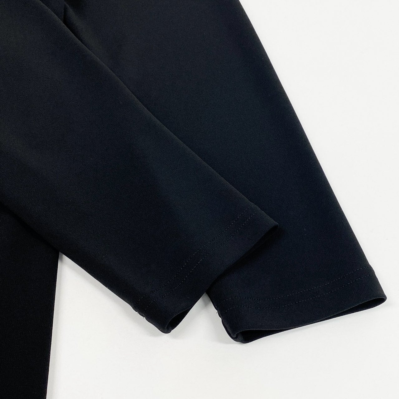 2k19《美品》 TOKUKO 1er VOL トクコプルミエヴォル ロングワンピース 長袖ワンピース 花柄刺繍 伸縮ストレッチ 9 ブラック レディースu02t